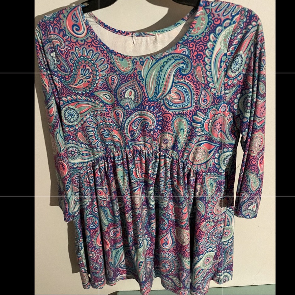 Simply Southern paisley top